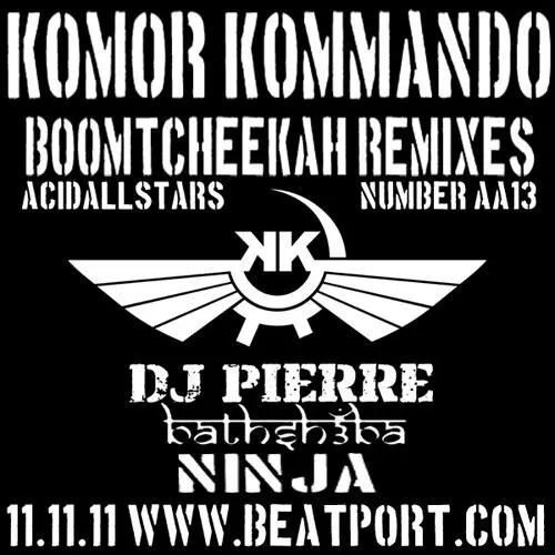 Boomtscheekah - Remix EP — Komor Kommando