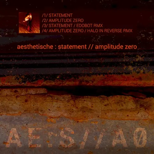 Statement / Amplitude Zero — Aesthetische