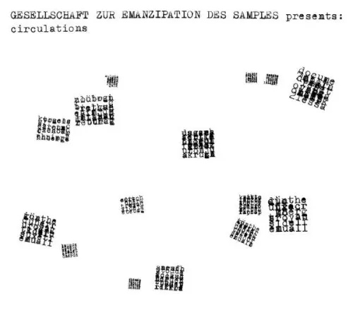 Circulations — Gesellschaft Zur Emanzipation Des Samples