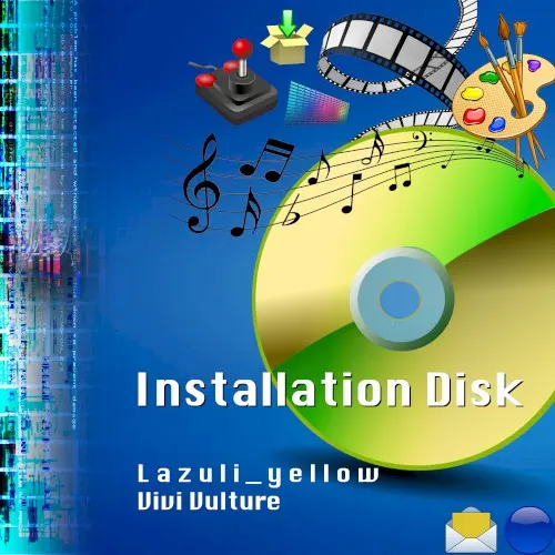Installation Disk — Lazuli Yellow