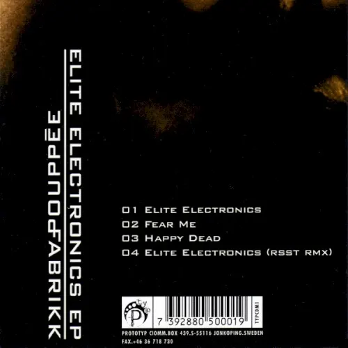 Elite Electronics EP — Pouppée Fabrikk