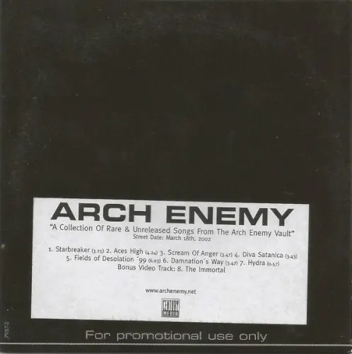 A Collection of Rare & Unreleased Songs From the Arch Enemy Vault — ARCH ENEMY