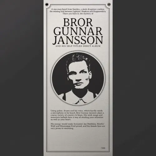 And His Self‐Titled Debut Album — BROR GUNNAR JANSSON
